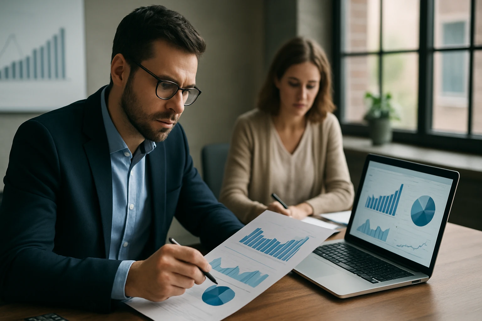 Analýza finančných údajov so zameraním na rast a úspech firmy