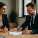 Zamestnanec podpisuje zmluvu na dobu neurčitú.