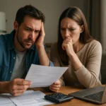 Par mladých ľudí analyzuje dokumenty a počíta náklady spojené so zásobníkmi energie.