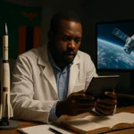Vedec zo Zambie študuje vesmírne technológie a objavy.