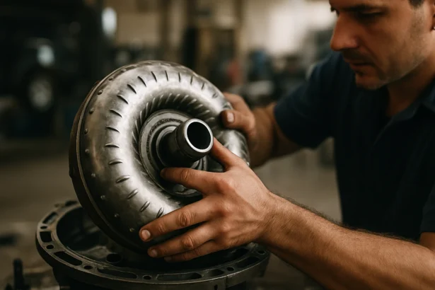 Oprava hydrodynamického meniča krútiaceho momentu v servise