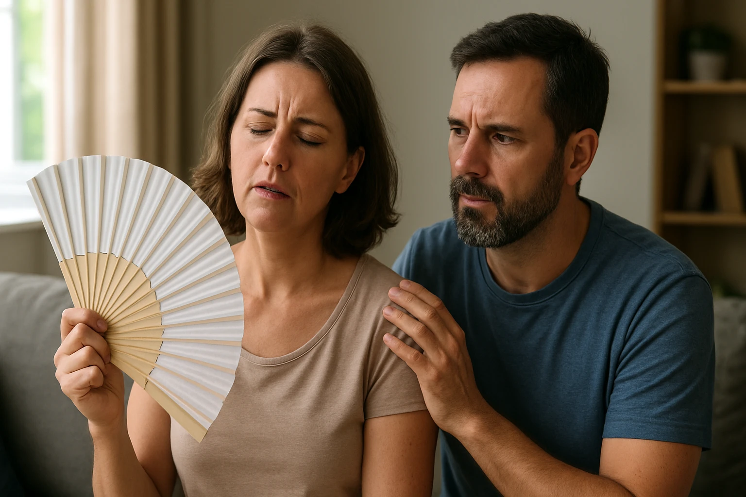 Žena s vejárom, symbolizujúca mágiu a tradície.