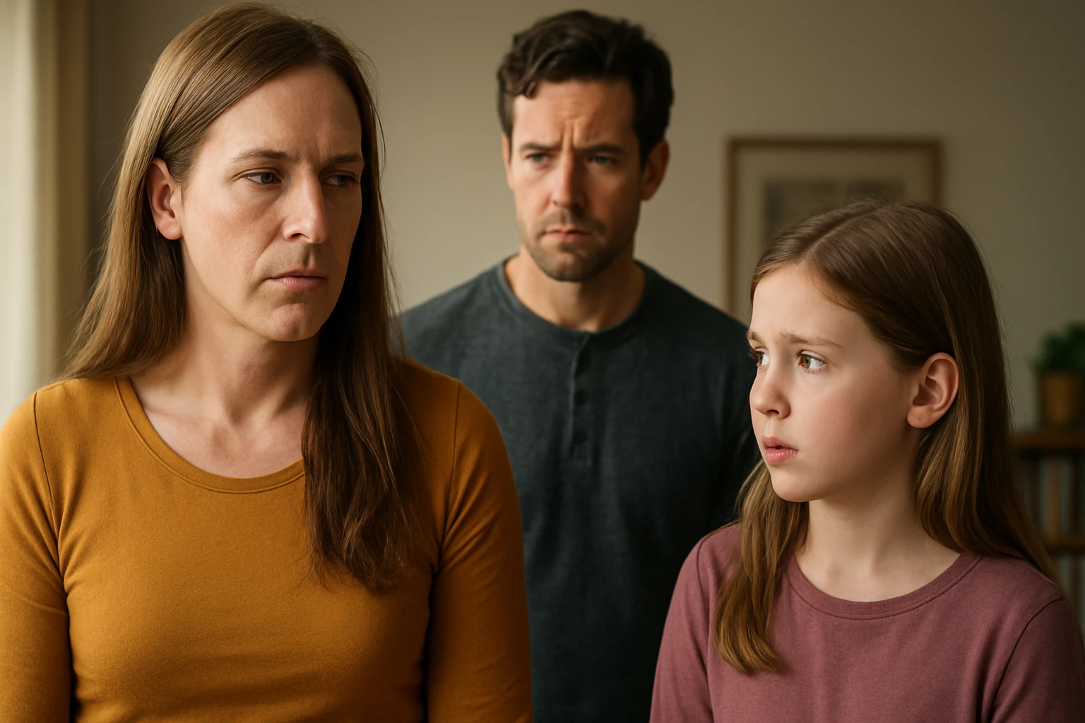 Rodinná dynamika: Emocionálne napätie medzi rodičmi a dieťaťom.