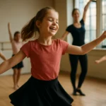 Deti tancujú a rozvíjajú svoje sebavedomie v tanečnej triede