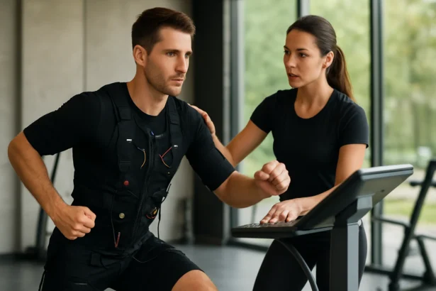 Tréning s XBody EMS, zlepšenie efektivity a regenerácie.