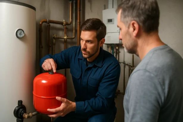 Inštalácia tlakovej expanznej nádrže v vykurovacom systéme