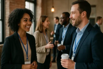 Učastníci networkingového podujatia sa úspešne prepájajú