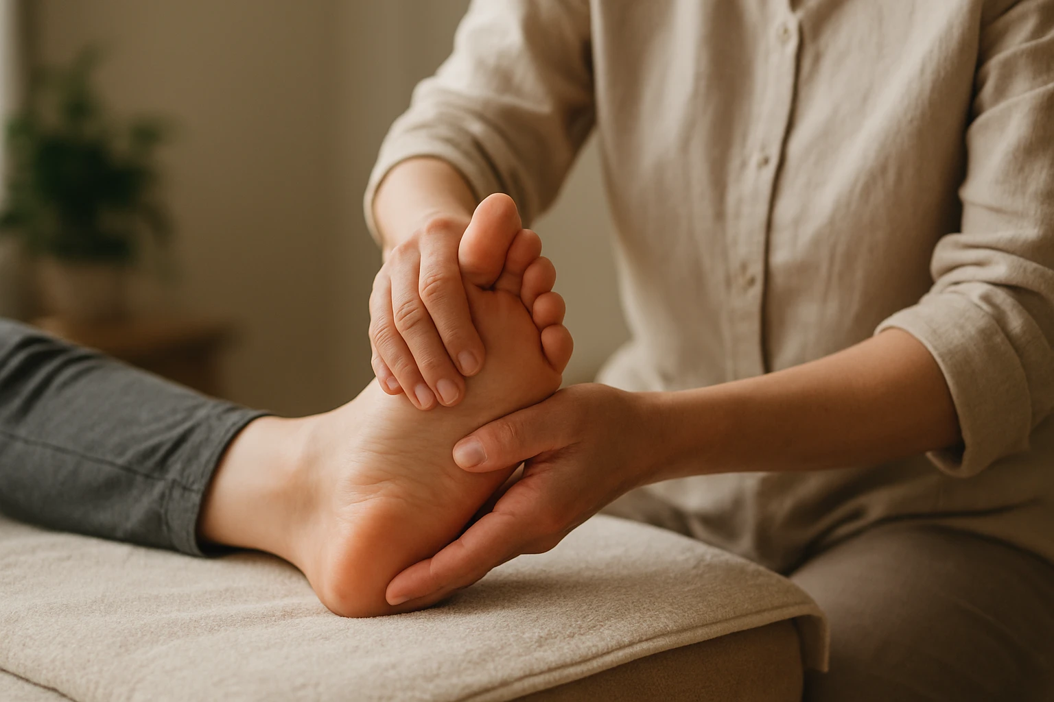 Reflexná masáž chodidiel pre relaxáciu a zlepšenie zdravia