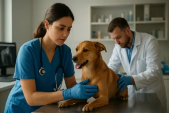 Veterinárna prax - zviera a veterinári v klinickej praxi
