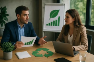 Diskusia o udržateľnom poradenstve a zelenej transformácii firmy