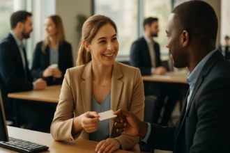 Introverti v kancelárii nadväzujú profesionálne kontakty.