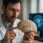 Vedec skúma model ľudského mozgu
