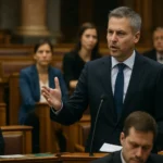 Diskusia v maďarskom parlamente o parlamentnej demokracii.