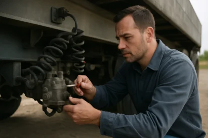 Odborná údržba vzduchových bŕzd na prívesoch