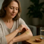 Žena používajúca Kolcovú platničku pre zlepšenie zdravia doma.