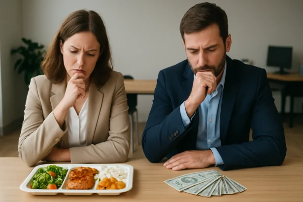 Rozhodovanie medzi zamestnaneckými benefitmi a peniazmi.