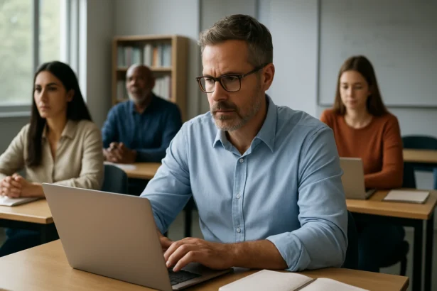 Dospelí sa zúčastňujú celoživotného vzdelávania v triede